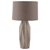 Tesco Lighting Capri Ceramic Table Lamp Taupe