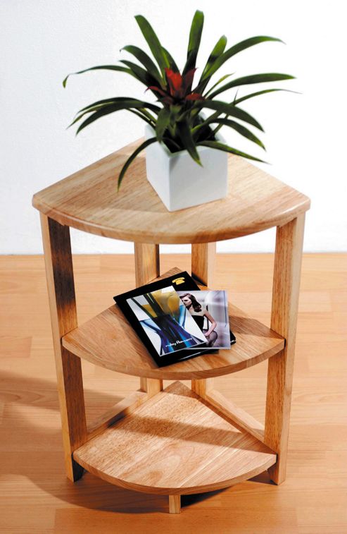 Image of Premier Housewares Three Tier Corner Shelf