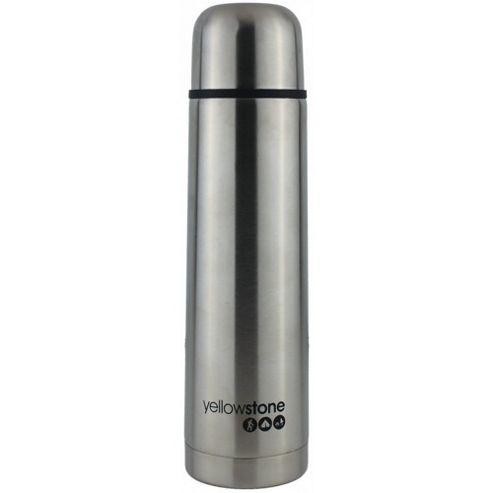 Image of Yellowstone 1l Stainless Steel Flask Silver