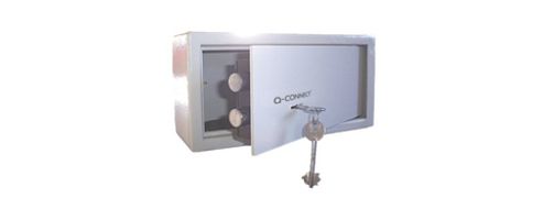 Image of Q-connect Key-operated Safe 6 Litre H150xw200xd200mm Kf04387