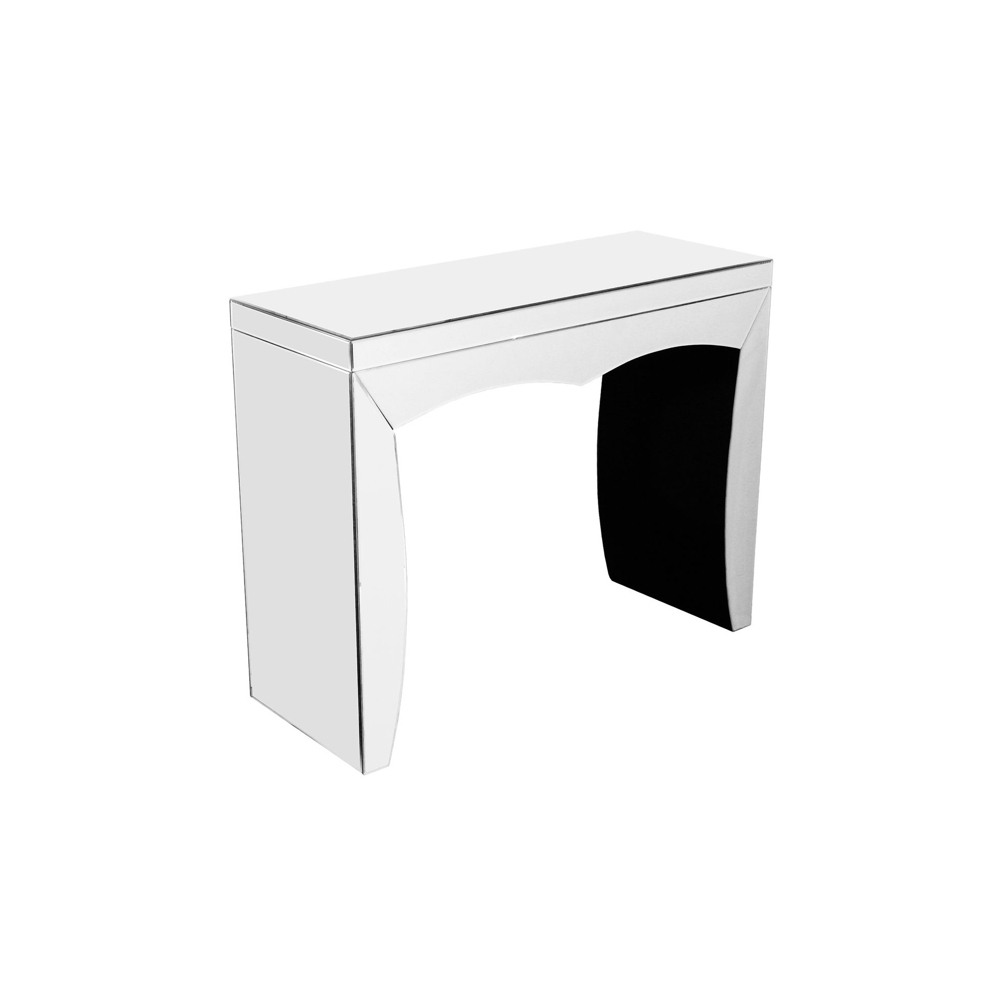 Home Essence Mirrored Console Table at Tesco Direct