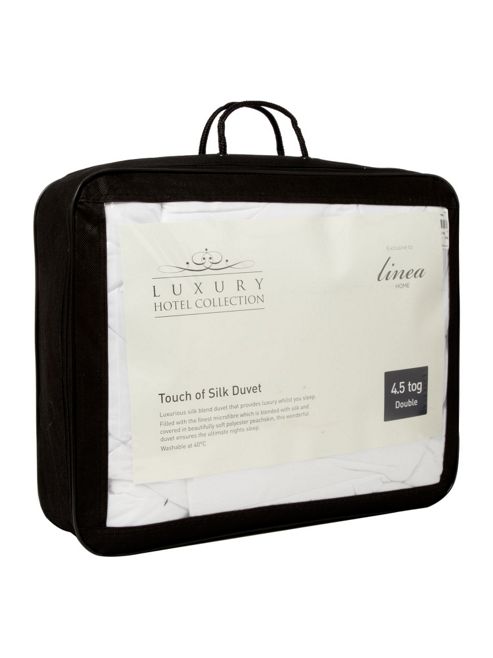 Image of Hotel Collection Touch Of Silk 4.5 Tog Double Duvet