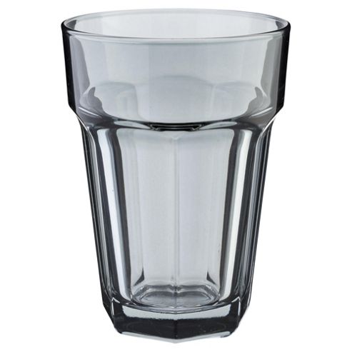 Image of Basics Soda Glass, Smoked Grey