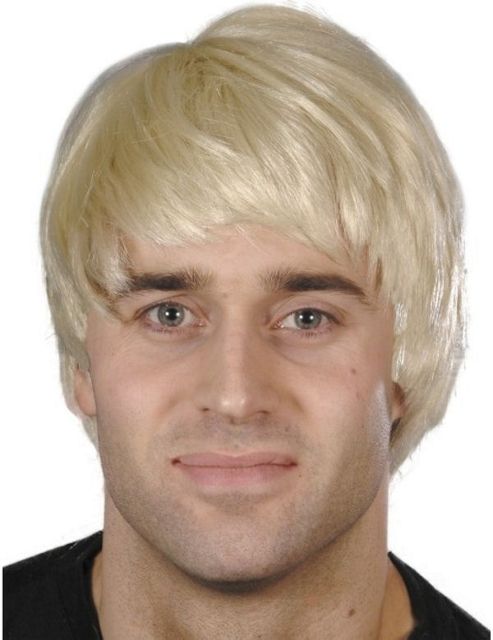 Image of Barney Rubble Style Blonde Wig