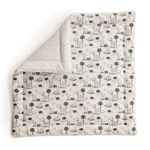 Image of Babydan Reversible Play Mat Tarok And Classic Mint