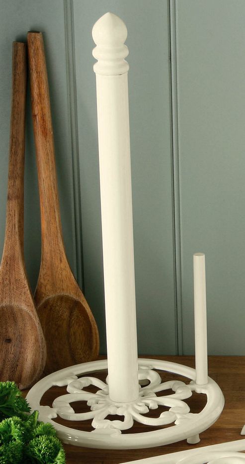 Image of Premier Housewares 35.5 Cm Kitchen Roll Holder - Cream