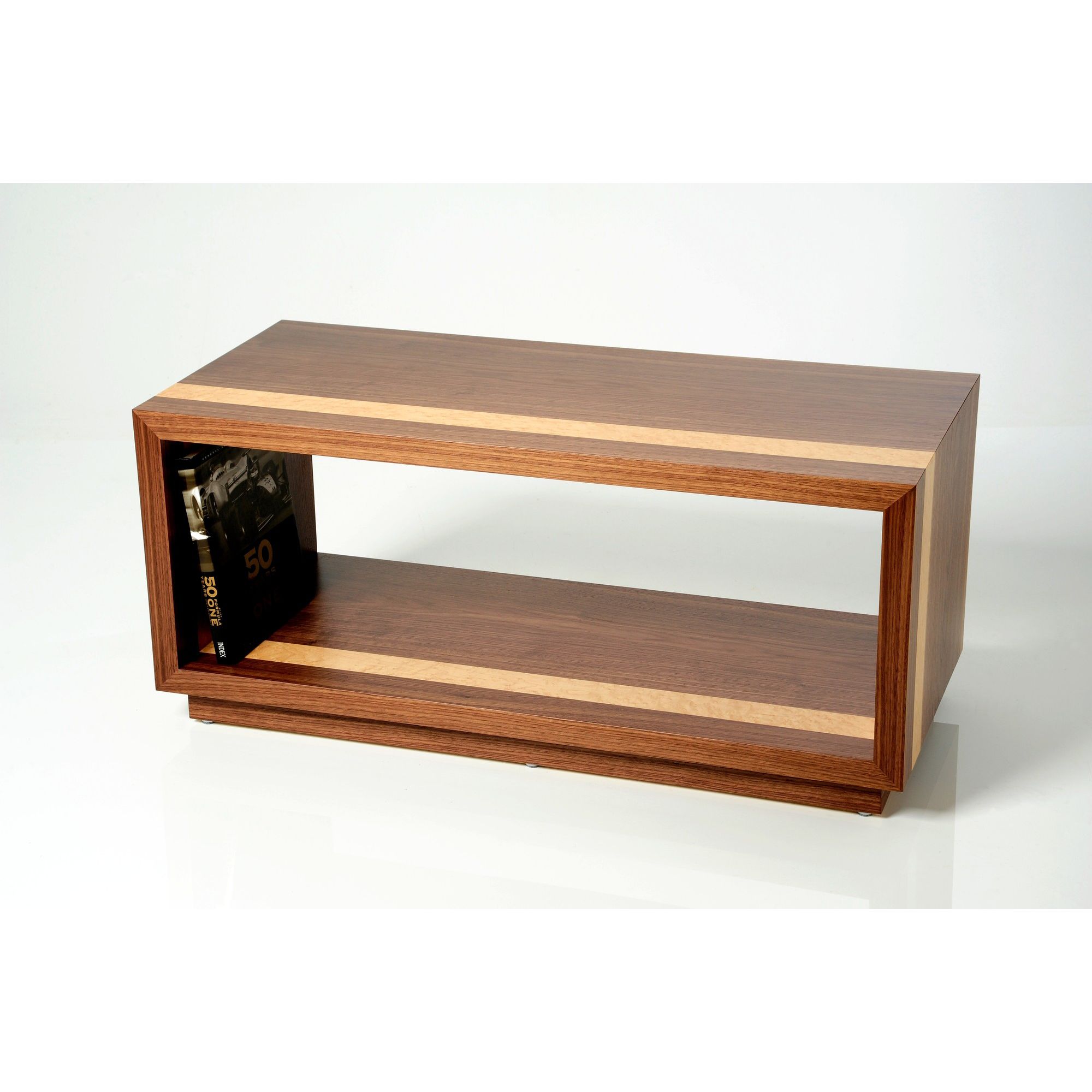 Trefurn Revival Coffee Table - Fumed Oak and Birds Eye Maple at Tesco Direct
