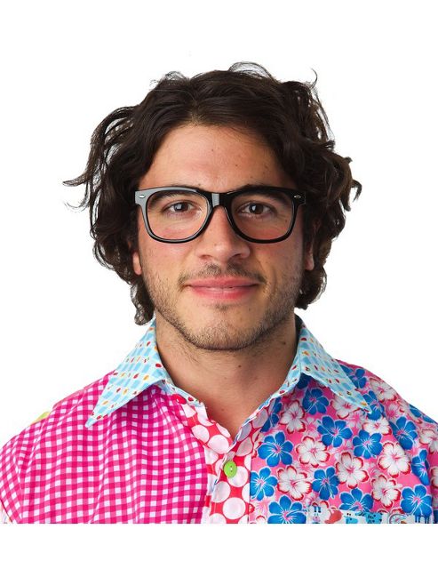 Image of Black Framed Specs (clear Lenses)