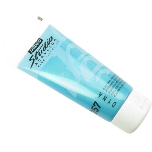 Image of Pebeo Studio Acrylic 100ml - Iridescent Blue Green
