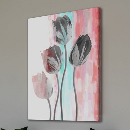 Image of Parvez Taj Garden Life Canvas Wall Art - 152 Cm H X 101 Cm W X 5 Cm D