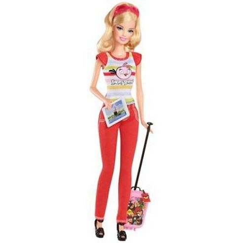 Image of Barbie - Angry Birds Doll