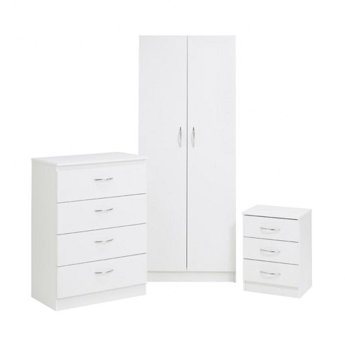 Image of Ideal Furniture Alaska Bedroom Collection - White