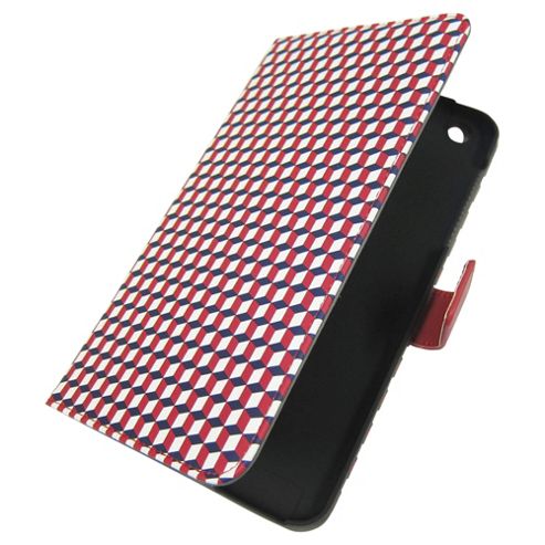 Image of Tesco Hudl 2 Folio Tablet Case - Central Park (red, Blue And White)