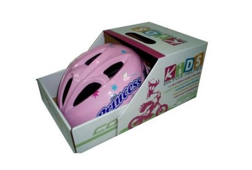 Image of Coyote Kids Princess Girls Bike Helmet Small 48-52cm
