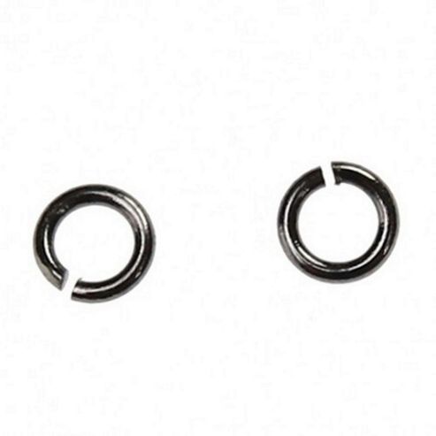 Image of Round Jump Rings 3mm - Black - 250 Pack