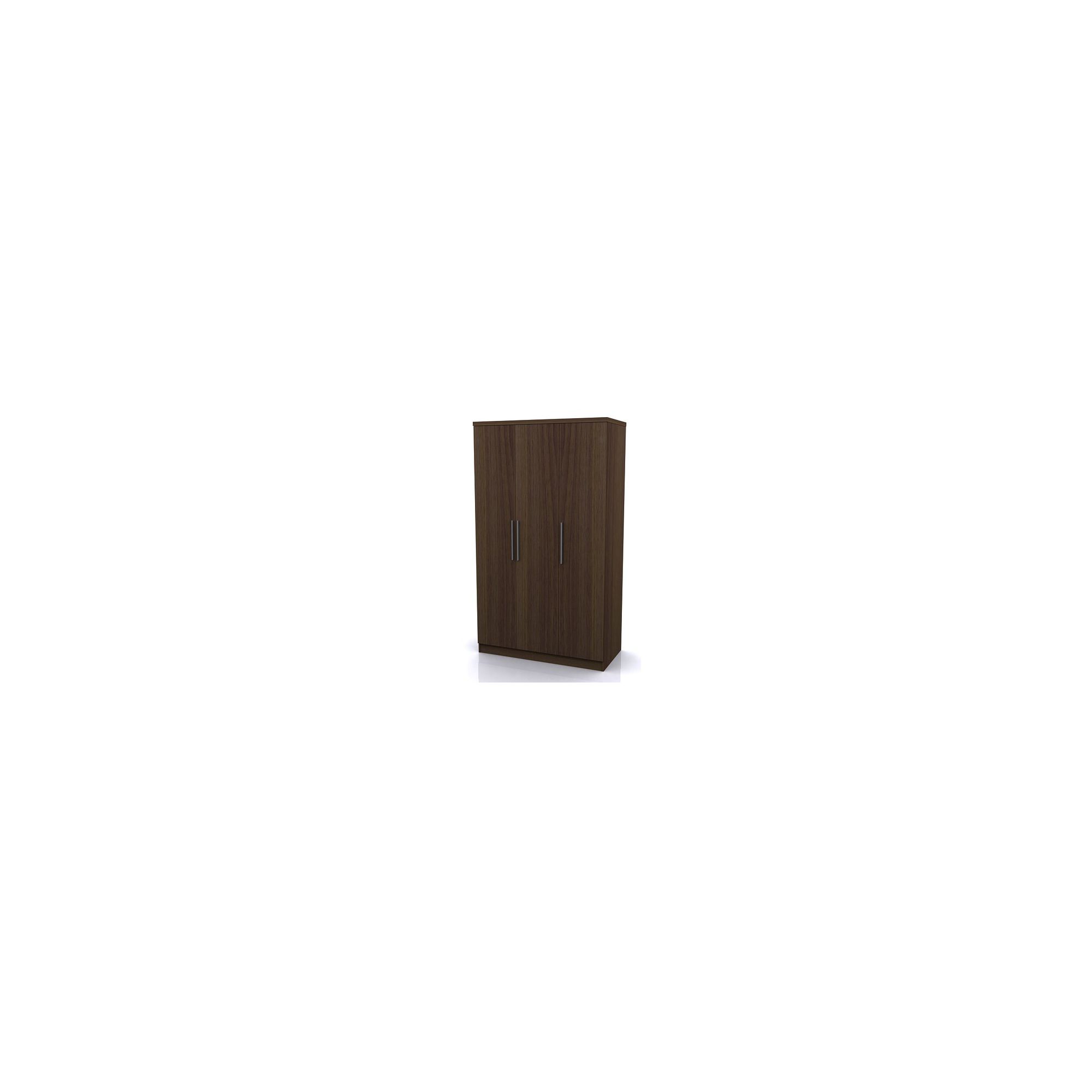 Altruna Manhattan Three Door Robe - Walnut at Tesco Direct