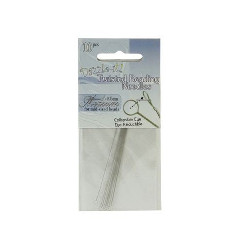 Image of Twisted Beading Needles - Medium 0.35mm