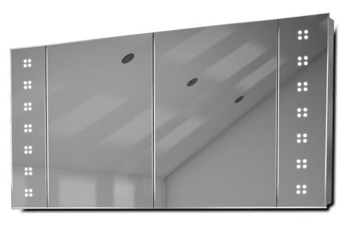 Image of Saffi Led Demist Bathroom Cabinet Sensor & Internal Shaver Socket K22