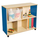 Liberty House Toys Primary Coloured Medium Mix and Match Straight Unit