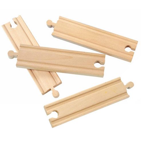 Track X 4 For Wooden Railway Train Set 50904 - Brio Compatible 