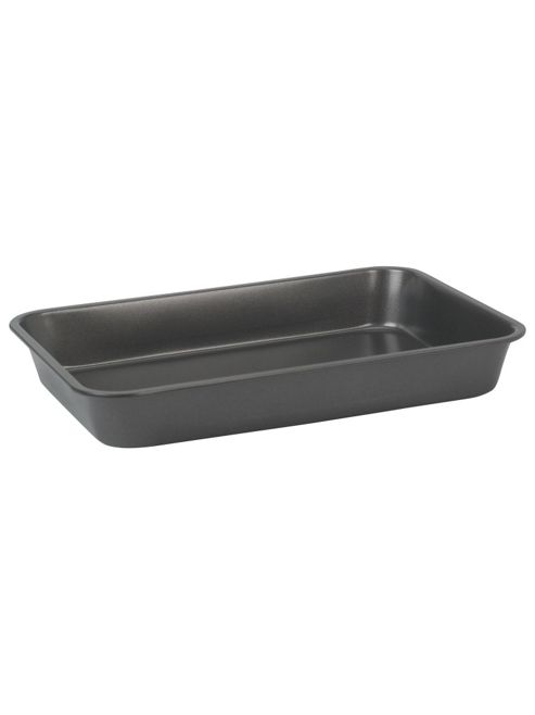 Image of Linea Steel Mini Roasting Tin In Black