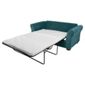 Amelie Fabric Scatter Back Sofabed in Teal