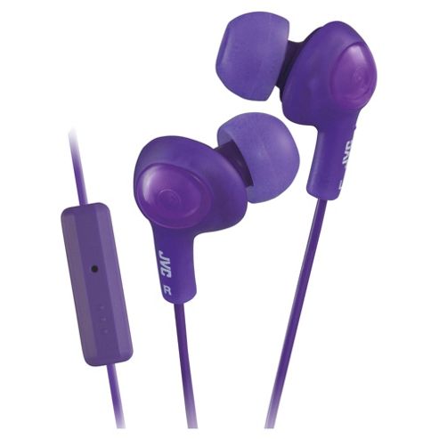 Image of Jvc Gumy Plus With Mic Violet