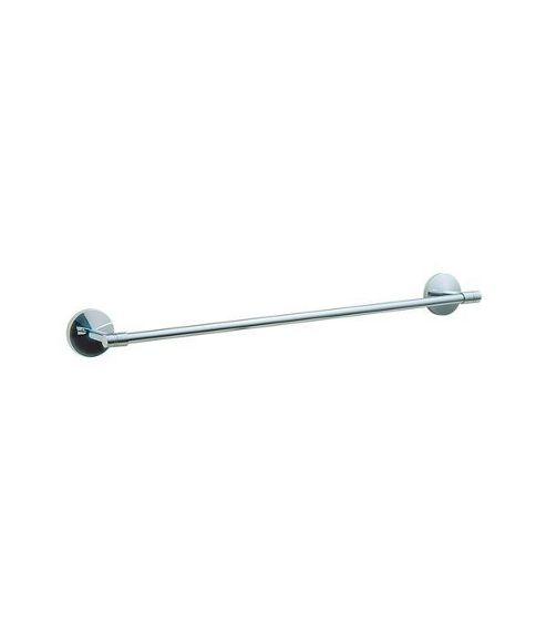 Image of Smedbo Studio Single Rod - Brushed Chrome