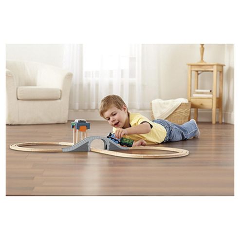 Image of Fisher-price Thomas And Friends Wooden Railway Coal Hopper Figure 8 Trackset