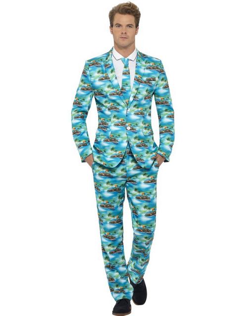 Image of Aloha Stand Out Suit - Adult Costume Size: 38-40
