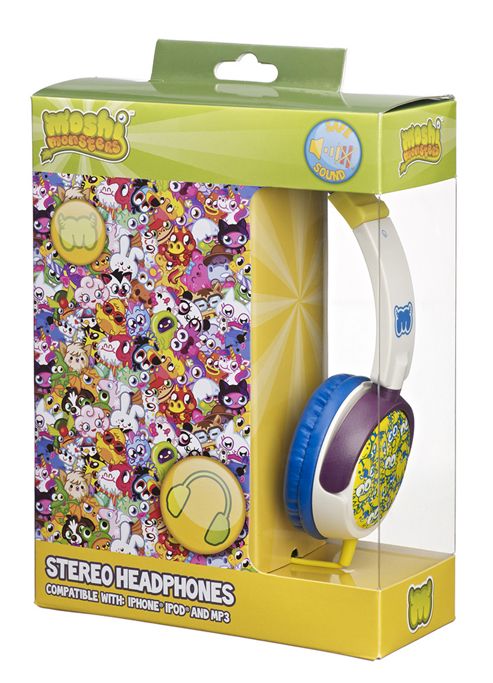 Image of Moshi Monsters On-ear Headphones For Ipod/mp3 Players/tablets - White
