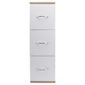 Two Tone  Wood 3Drawer Unit