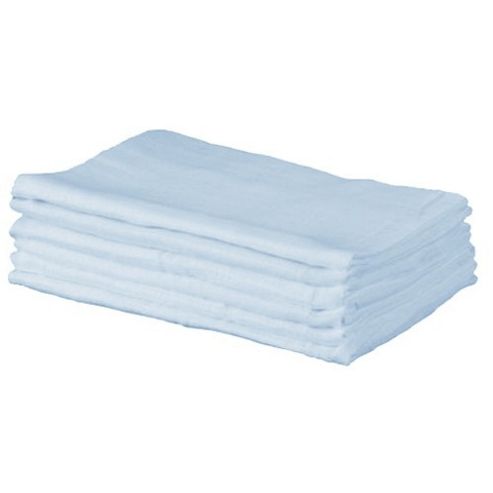 Image of Cuddles Collection Pack Of 6 Muslin Squares (blue)