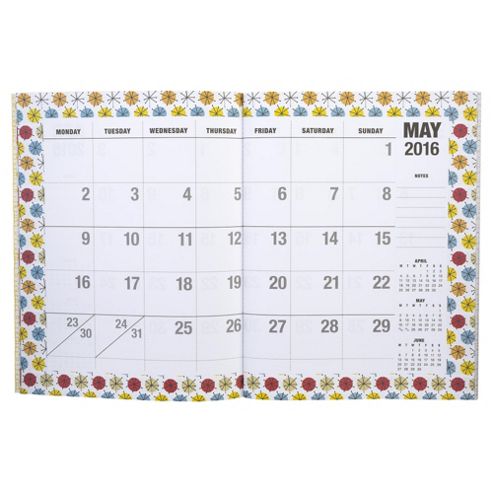 Image of T. Calendar Notepad 15/16 - Midcentury