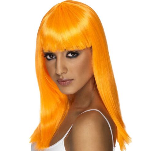 Image of Glamourama Wig - Neon Orange