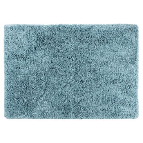 Image of Tesco Luxury Tufted Bath Grey - Blue