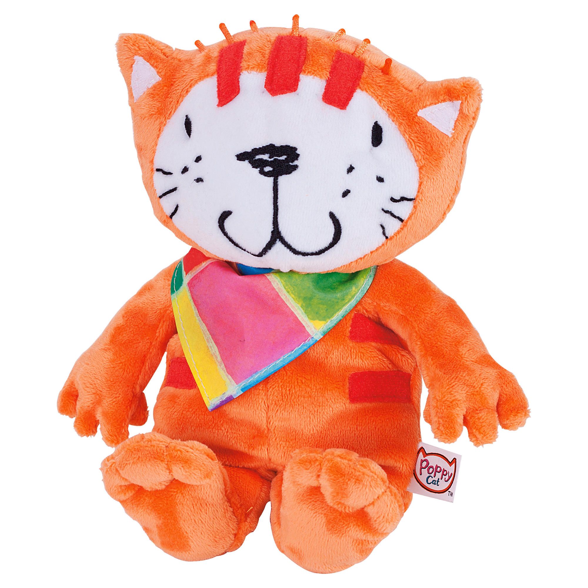 Poppy Cat Talking Poppy Cat Soft Toy