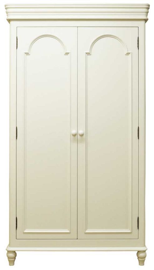 Image of Ultimum Chateau Off White Full Hanging Ladies Wardrobe