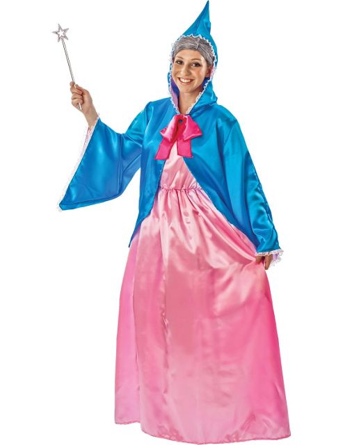 Image of Adult Magical Fairy Godmother Fancy Dress Costume Medium
