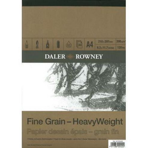 Image of Dr Fine Grain Cartridge Pad A4 200g