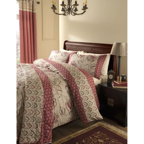 Image of Catherine Lansfield Home Premium Multi Coloured Kashmir Curtains. 168x183cm