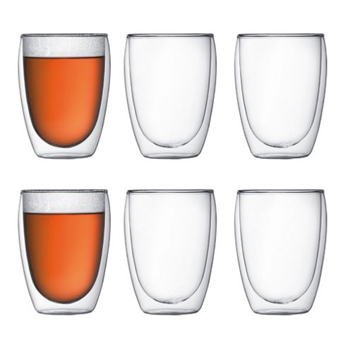 Image of Bodum Pavina Double Wall Thermo Glasses 0.36l, Boxed Set Of 6