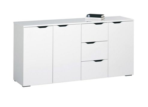 Image of Maja- M--bel Sideboard - White High Gloss / Icy-white
