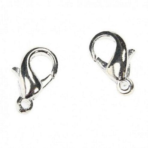 Image of Lobster Clasp - Silver 12mm - 20 Pack