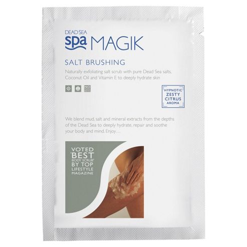 Image of Dead Sea Spa Magik Salt Brushing Sachets 50g