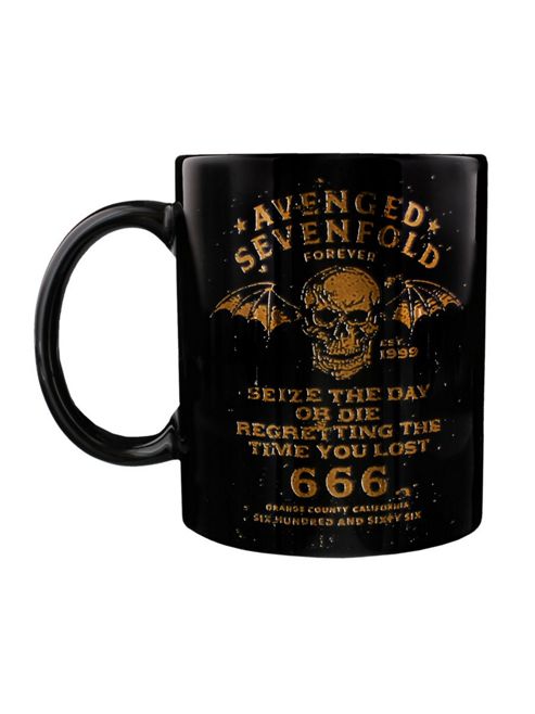 Image of Avenged Sevenfold Seize The Day Boxed A7x 10oz Ceramic Mug
