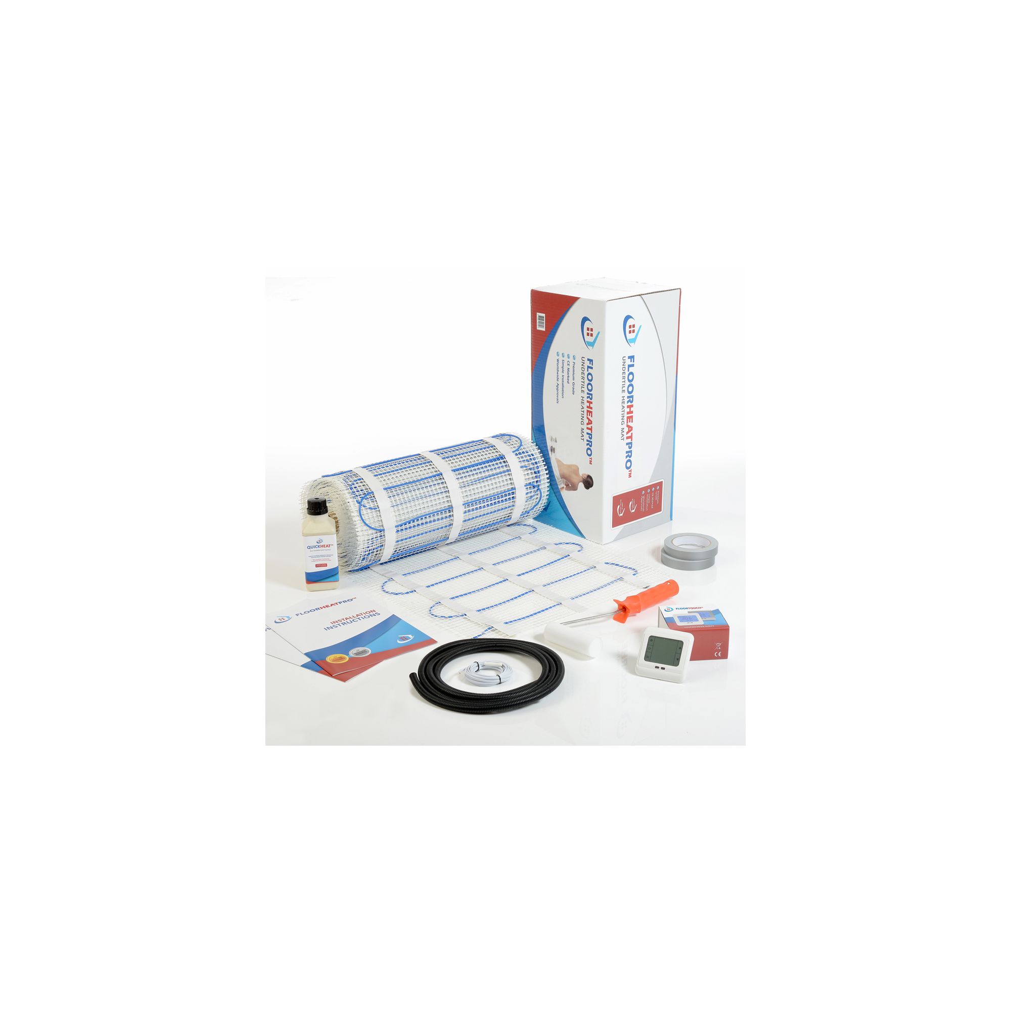 19.0m2 - Underfloor Electric Heating Kit 150w/m2 - Tiles at Tesco Direct