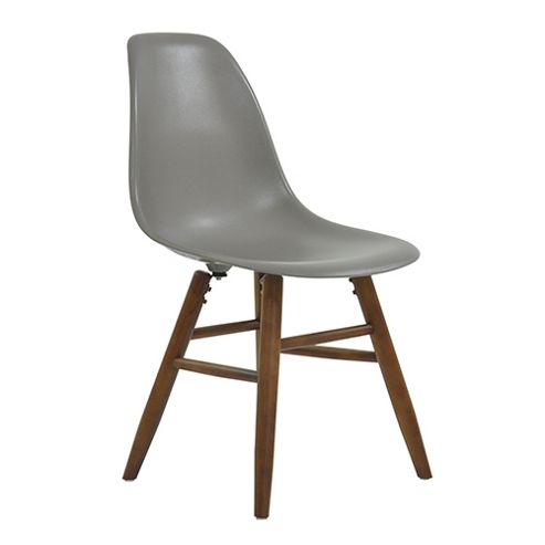Image of Grw Dining Chair Latte Walnut Leg
