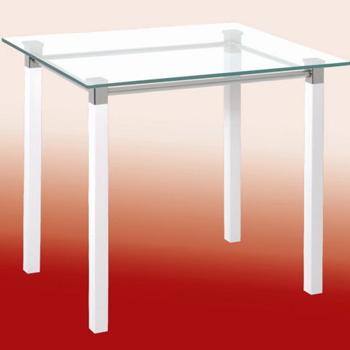 Image of Urbane Designs Ritmo 52cm End Table In White
