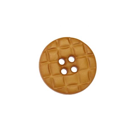 Image of Buttons 20mm - Quilted Light Tan